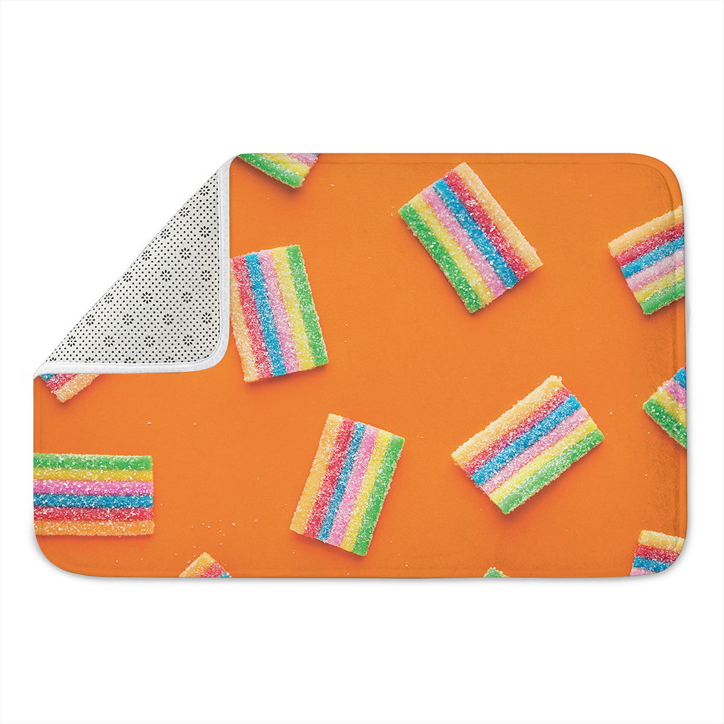 Colorful Gummy Print Indoor Door Mat