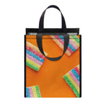 Colorful Gummy Print Insulated Lunch Tote