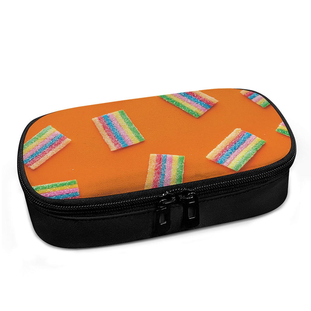 Colorful Gummy Print Insulin Cooler Travel Case