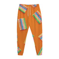 Colorful Gummy Print Jogger Pants