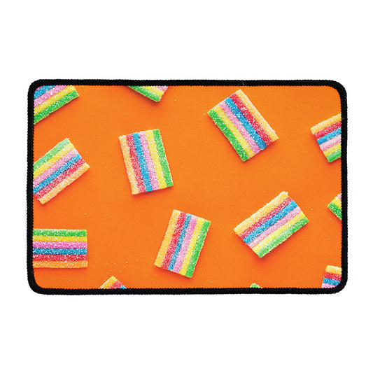 Colorful Gummy Print Kitchen Mat