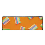 Colorful Gummy Print Long Kitchen Mat