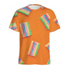 Colorful Gummy Print Men's Sports T-Shirt