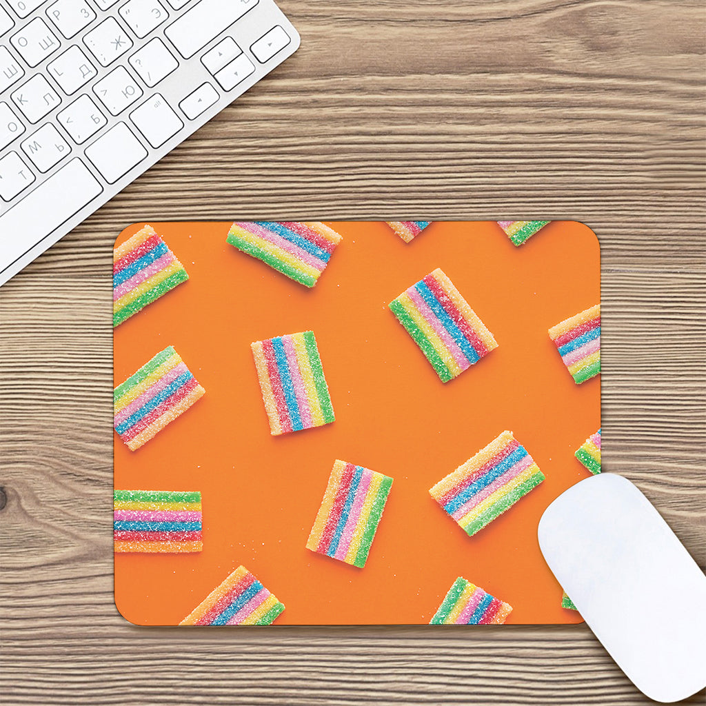 Colorful Gummy Print Mouse Pad