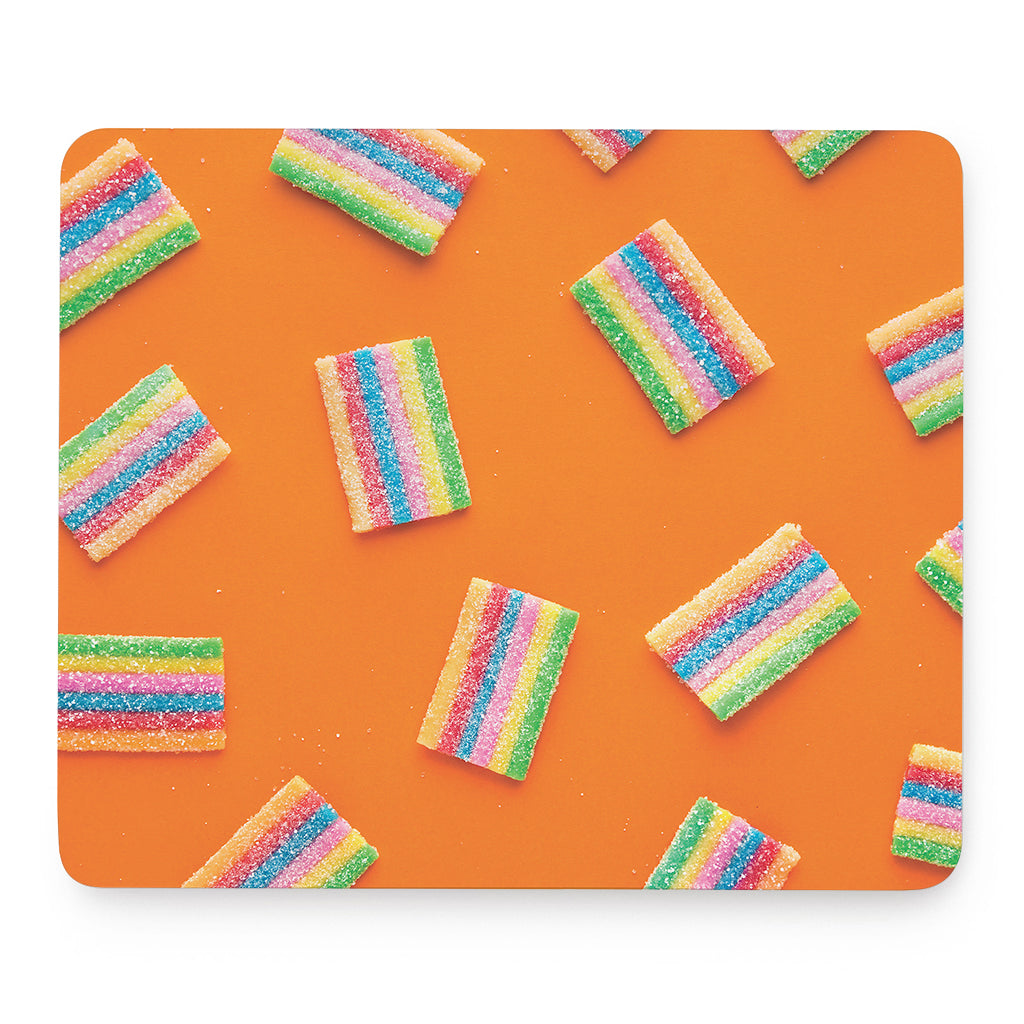 Colorful Gummy Print Mouse Pad