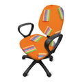Colorful Gummy Print Office Chair Cover