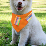 Colorful Gummy Print Over The Collar Dog Bandana