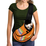 Colorful Gummy Print Pet Sling Carrier
