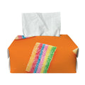 Colorful Gummy Print Rectangle Tissue Box Cover