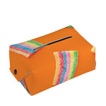 Colorful Gummy Print Rectangle Tissue Box Cover