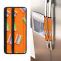 Colorful Gummy Print Refrigerator Handle Covers