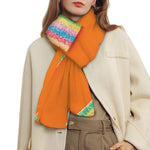 Colorful Gummy Print Scarf