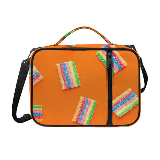 Colorful Gummy Print Shoulder Strap Bible Bag