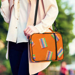 Colorful Gummy Print Shoulder Strap Bible Bag