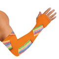 Colorful Gummy Print Sun Protection Arm Sleeves