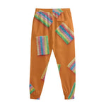 Colorful Gummy Print Sweatpants
