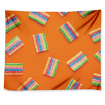 Colorful Gummy Print Tapestry