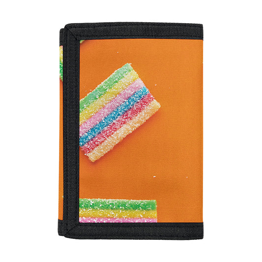 Colorful Gummy Print Trifold Wallet