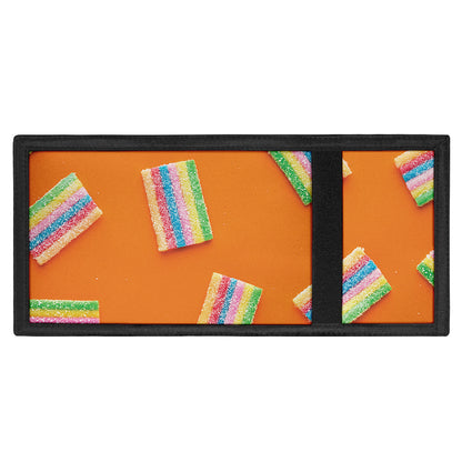Colorful Gummy Print Trifold Wallet