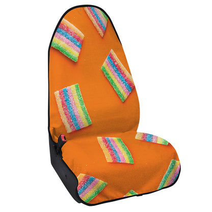 Colorful Gummy Print Waterproof Car Seat Cover