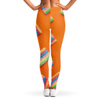 Colorful Gummy Print Women's Leggings