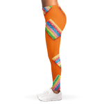 Colorful Gummy Print Women's Leggings