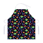 Colorful Halloween Party Pattern Print Adjustable Apron