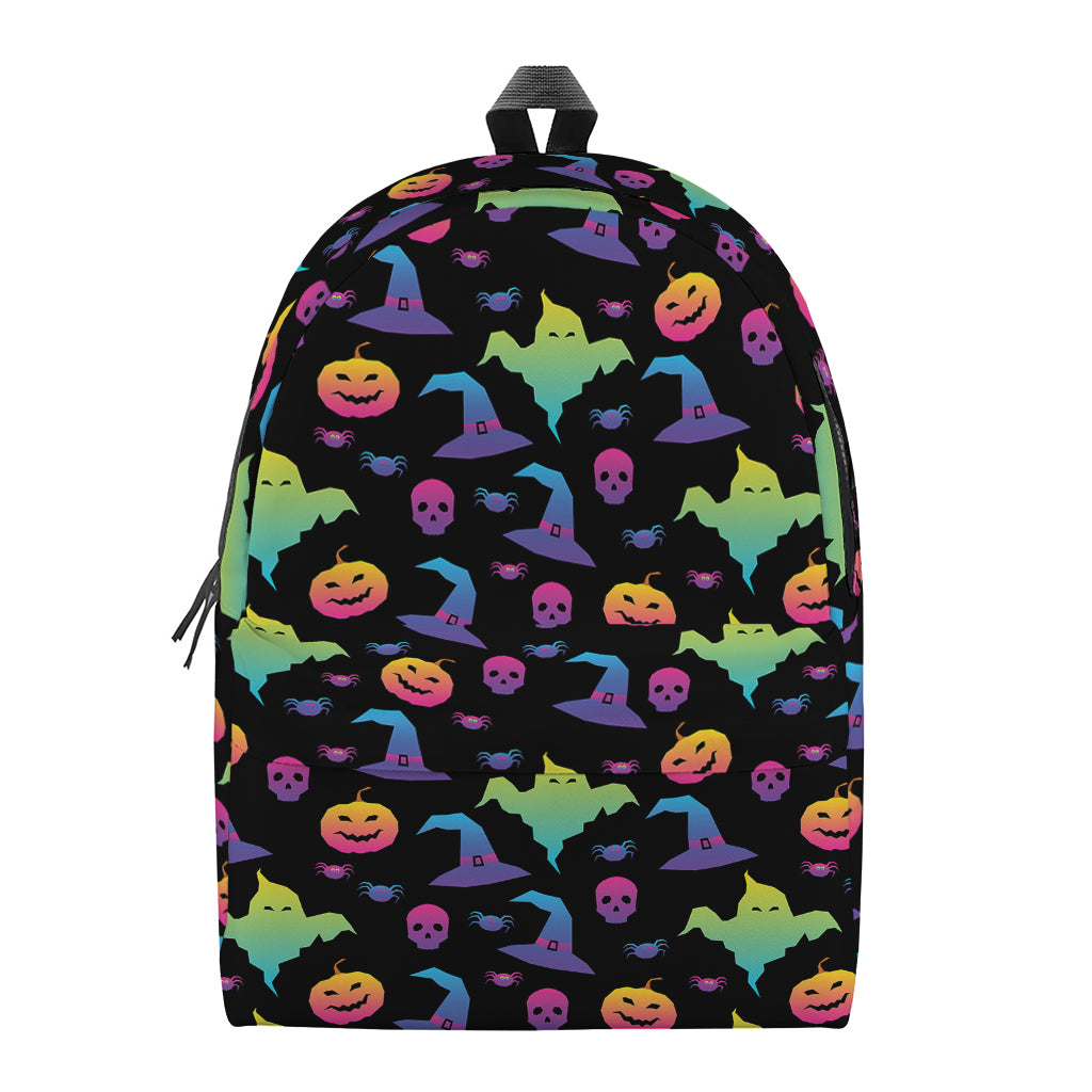 Colorful Halloween Party Pattern Print Backpack