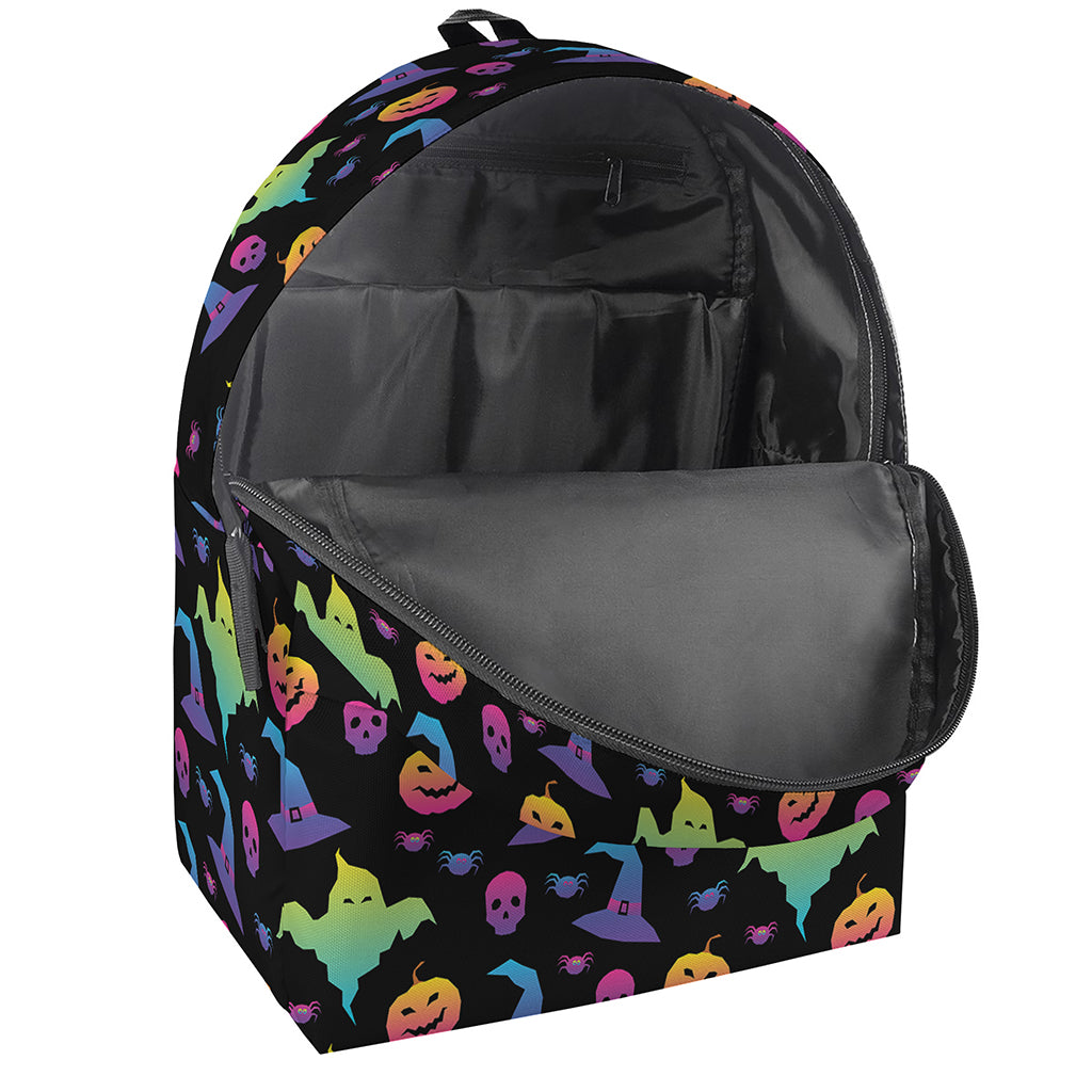 Colorful Halloween Party Pattern Print Backpack