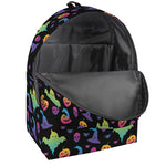 Colorful Halloween Party Pattern Print Backpack