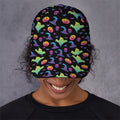 Colorful Halloween Party Pattern Print Baseball Cap