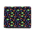 Colorful Halloween Party Pattern Print Bifold Wallet
