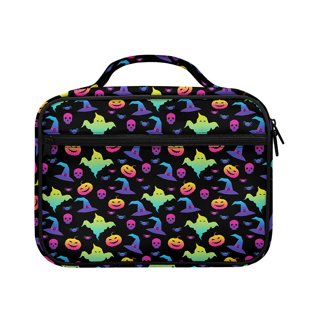 Colorful Halloween Party Pattern Print Briefcase Bible Bag