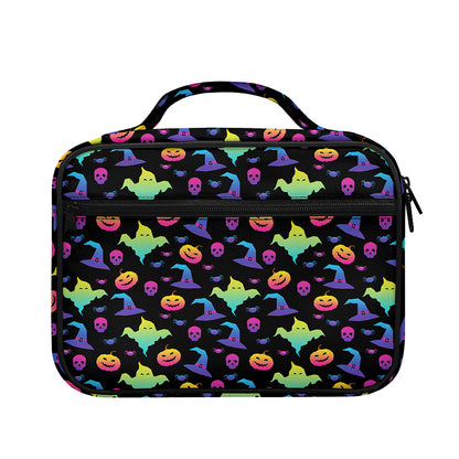 Colorful Halloween Party Pattern Print Briefcase Bible Bag