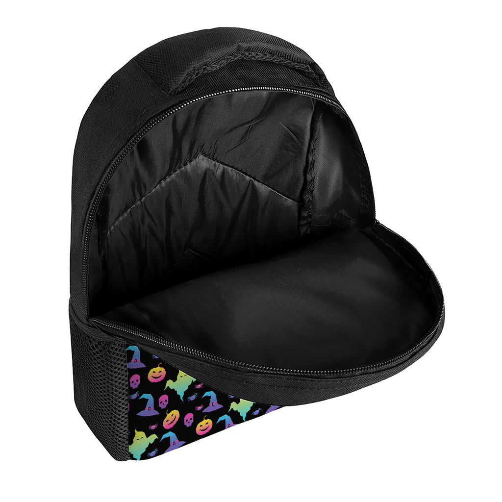 Colorful Halloween Party Pattern Print Casual Backpack