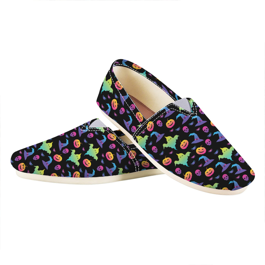 Colorful Halloween Party Pattern Print Casual Shoes
