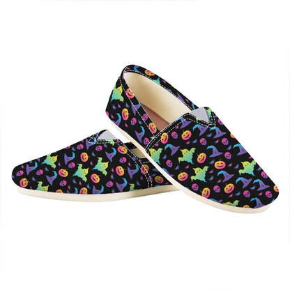Colorful Halloween Party Pattern Print Casual Shoes