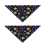 Colorful Halloween Party Pattern Print Dog Bandana