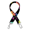 Colorful Halloween Party Pattern Print Dog Seat Belt