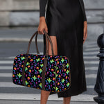 Colorful Halloween Party Pattern Print Duffle Bag