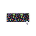 Colorful Halloween Party Pattern Print Extended Mouse Pad
