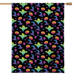 Colorful Halloween Party Pattern Print House Flag