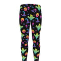 Colorful Halloween Party Pattern Print Men's Leggings