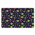 Colorful Halloween Party Pattern Print Polyester Doormat