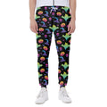 Colorful Halloween Party Pattern Print Joggers