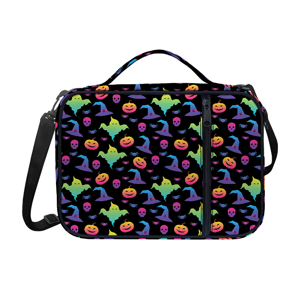 Colorful Halloween Party Pattern Print Shoulder Strap Bible Bag