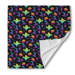 Colorful Halloween Party Pattern Print Silk Bandana