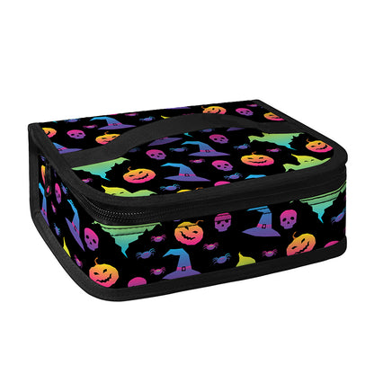 Colorful Halloween Party Pattern Print Small Lunch Bag
