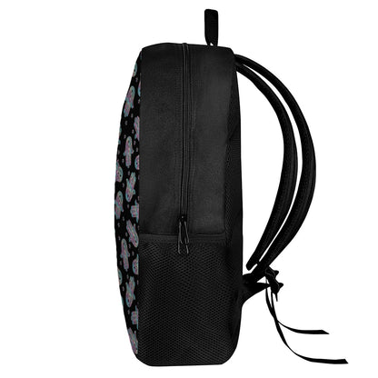 Colorful Hamsa Hand Print 17 Inch Backpack