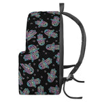 Colorful Hamsa Hand Print Backpack